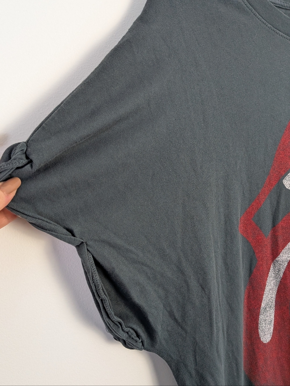 Daydreamer X Free People Rolling Stones Graphic T Shirt Midi Dress L Festival - Picture 6 of 6